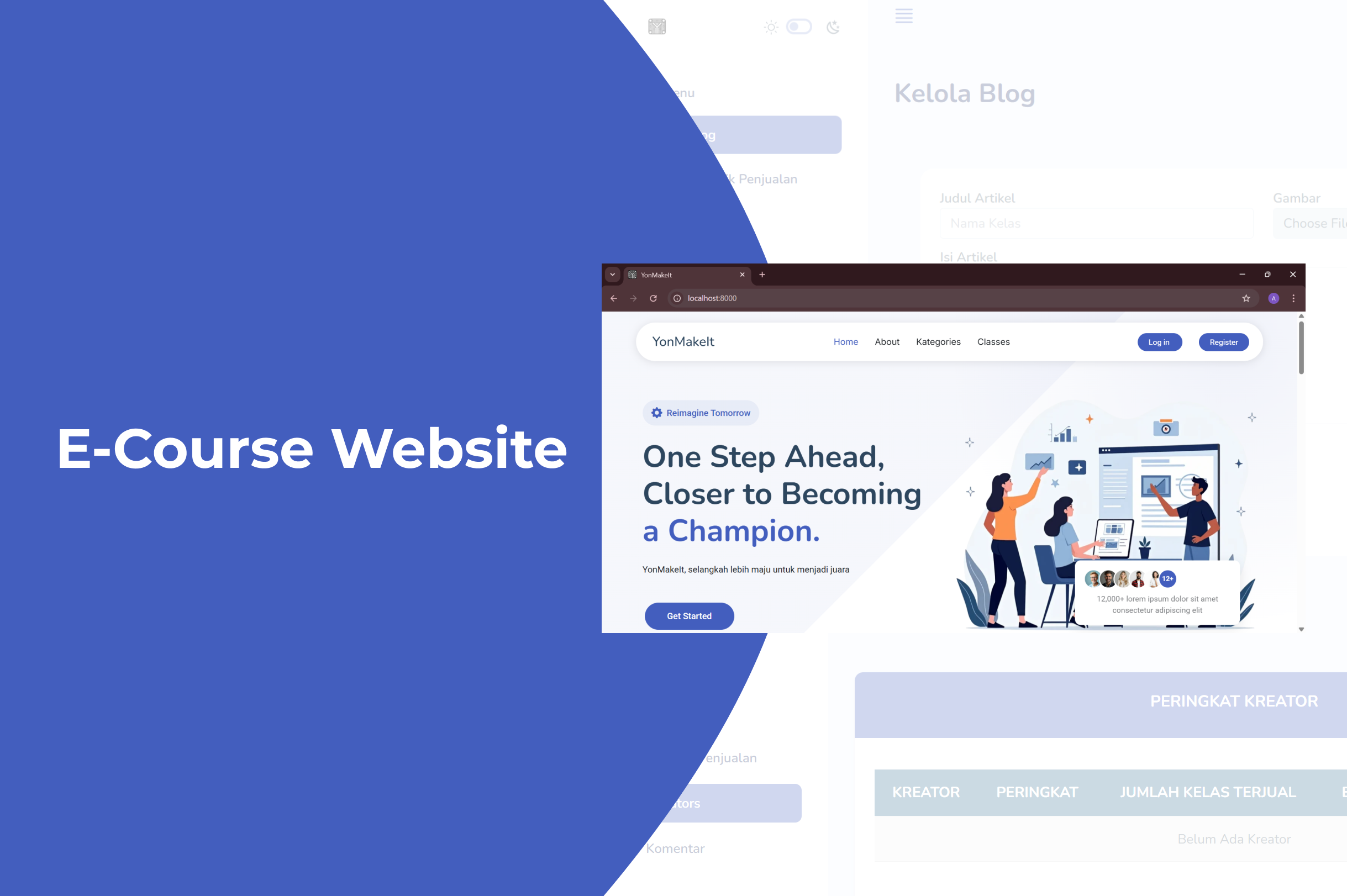 YonMakeIt E-Learning Platform